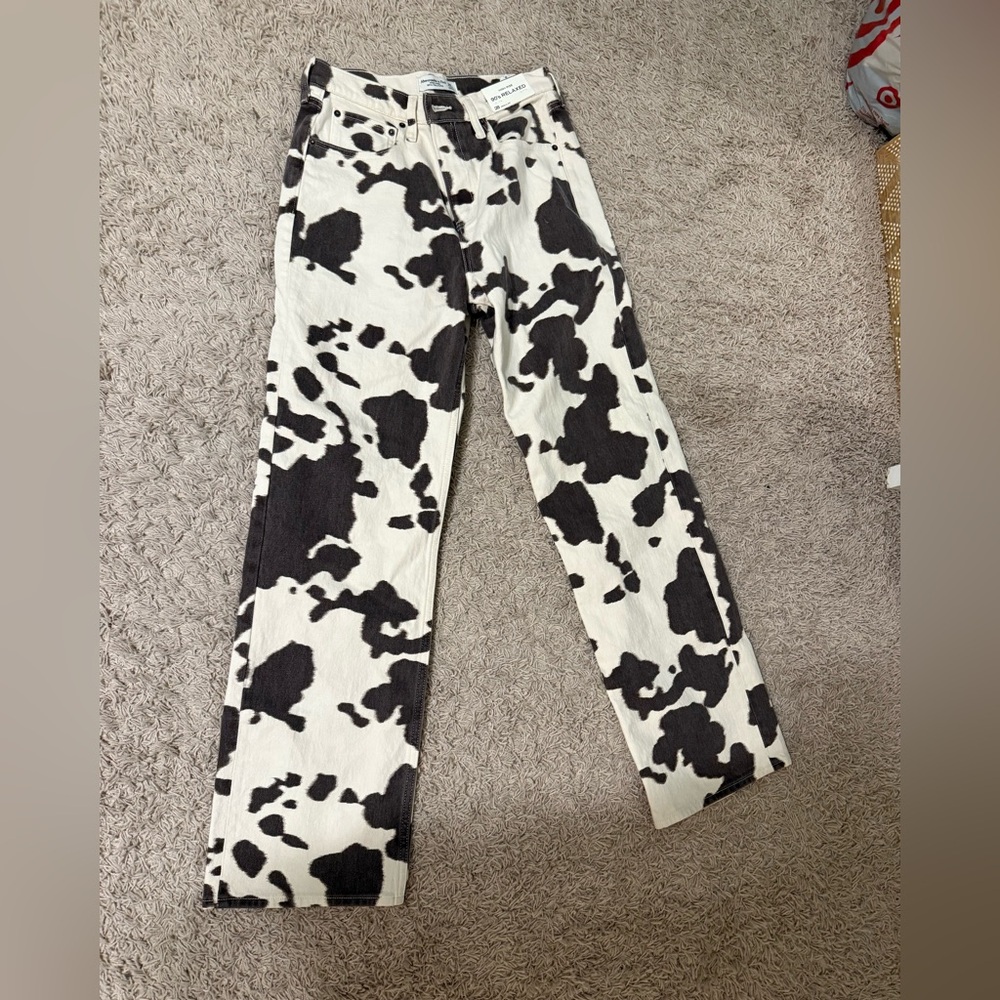 Abercrombie high rise 90s relaxed jeans
